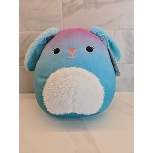 Squishmallows Giovana the Bunny Easter 8" Plush - Fuzzy Belly And Ears Blue